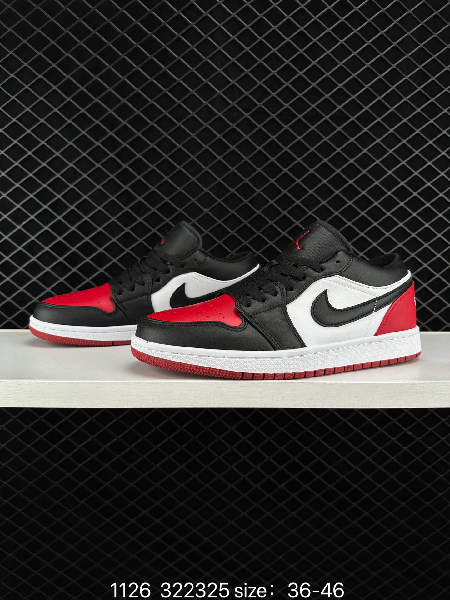 Nike Air Jordan 1 Low OG SP”Black/Red